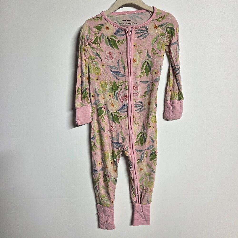 Little Sleepies Alexandra Floral Zippy size 12-18m